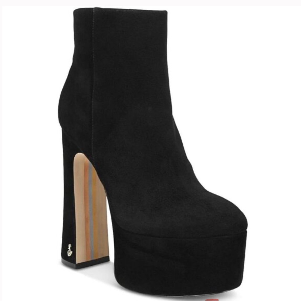 Sam Edelman ELI black suede, NEW